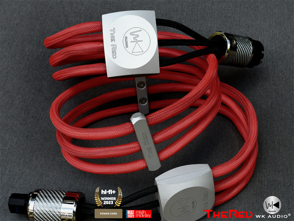WK AUDIO high-end kable zasilajce TheRed, The One mk2, Furutech